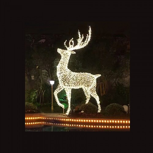  3D Deer Pose 2 – H 2M – Outdoor Large Display Lights